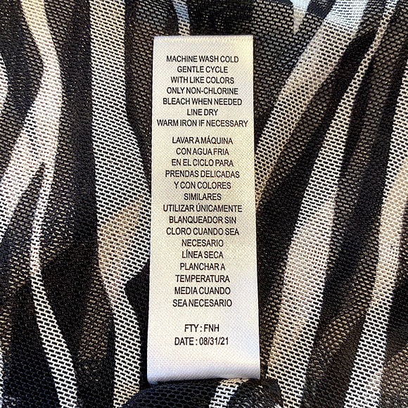 NWT Jolie & Joy Semi-Shear Bodysuit Sz. M - Picture 9 of 12